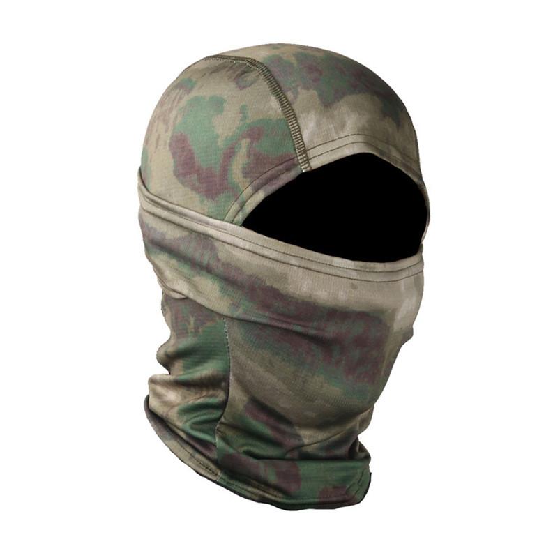 Unisex Army Tactical Mask Balaclava Hood Military Dustproof Quick-Drying Camouflage