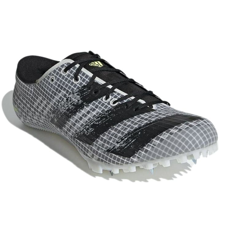 Adidas Adizero Finesse Кроссовки мужские черные FY0335 с круглым носком, на шнуровке, нескользящие, прочные, с низким верхом для бега