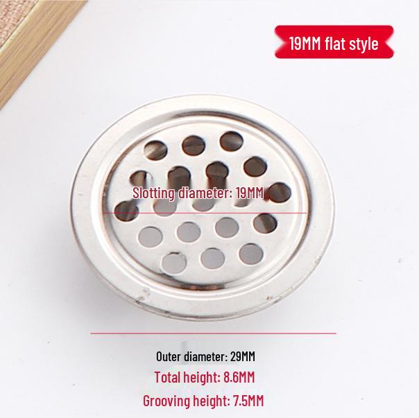 Сетка вентиляционная из нержавеющей стали для шкафов и гардеробов