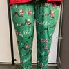 European & American Cotton Parent-Child Christmas Pajamas: Santa Print, Autumn/Winter Home Set