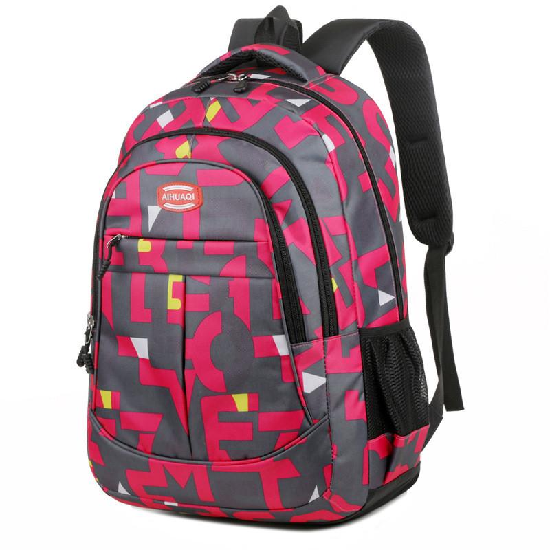 Student Schoolbag Leisure Anti Splashing Water Wear Resistant Travel Backpack