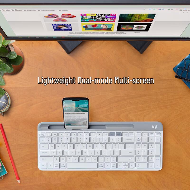 Logitech K580 Slim Multi-Device Wireless Bluetooth Keyboard