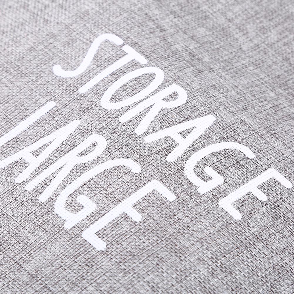 Большой складной органайзер для хранения, складная прочная тканевая корзина для хранения с ручками для одежды, игрушек, детской, дома, спальни