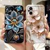 Для Xiaomi Poco M5 4G Чехол Модный Рисунок Цветок Мягкий Силикон Задняя Крышка Для Xiaomi PocoM5 POCO M5 4G Ударопрочные Чехлы для Телефона