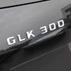 Applicable to for Mercedes-Benz GLK300LGLK350 GLK200 220 260 letter tail logo sticker 3D ABS badge GLK automotive supplies.