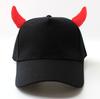 Horn Demon Ear Baseball Cap 6-Panel Adjustable Unisex Spring Autumn Korean Fashion Manufacturers