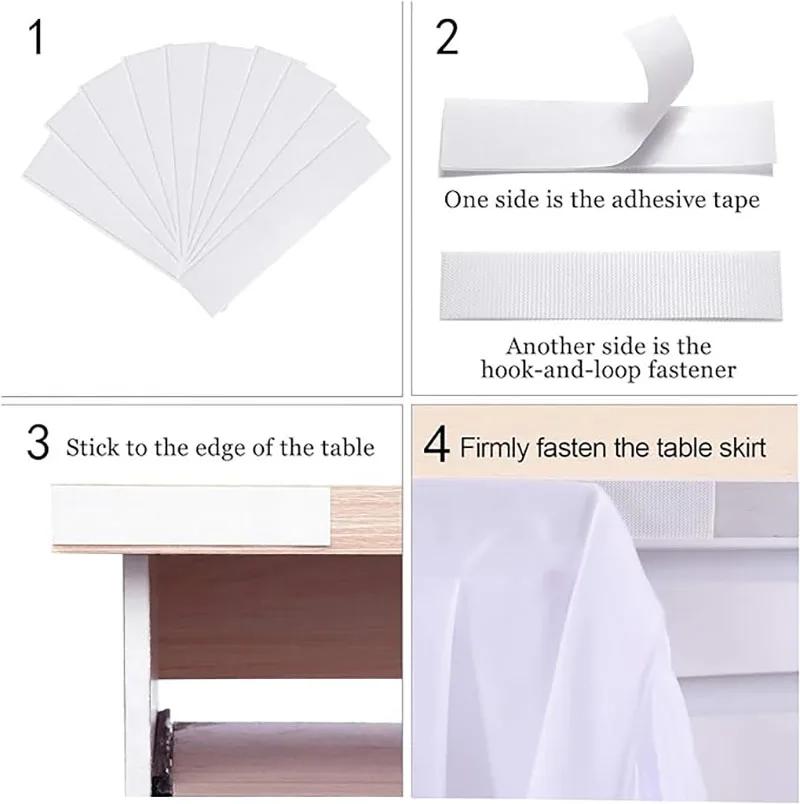 Юбка для праздничного стола, плиссированная скатерть для десерта на день рождения, чехол для свадебного праздничного стола, декор для детского душа, домашнего стола