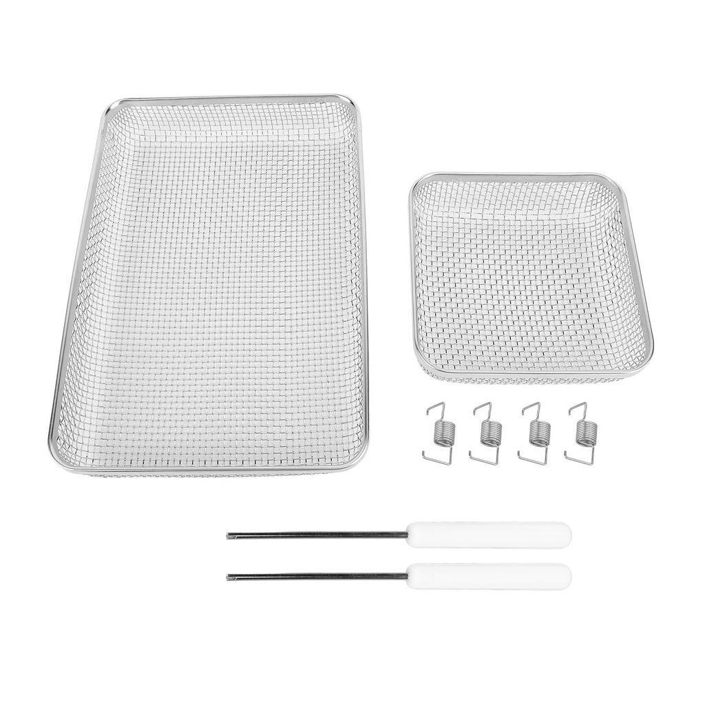 RV Furnace Screen Anti Flying Animal RV Water Heater Ventilation Cover Stainless Steel Mesh with Installation Tool