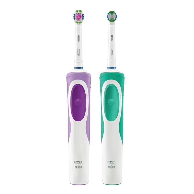 Oral-B Электрическая зубная щетка D12 (Упаковка из двух штук) Китайская вилка (адаптер в комплекте)