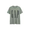 Gap Футболки Унисекс Шафранно-зеленые С круглым вырезом Умеренные Другие 610134