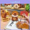 Doll Capybara Pair Pulling Doll Plush Keychain Pendant For Kids And Winter Decor