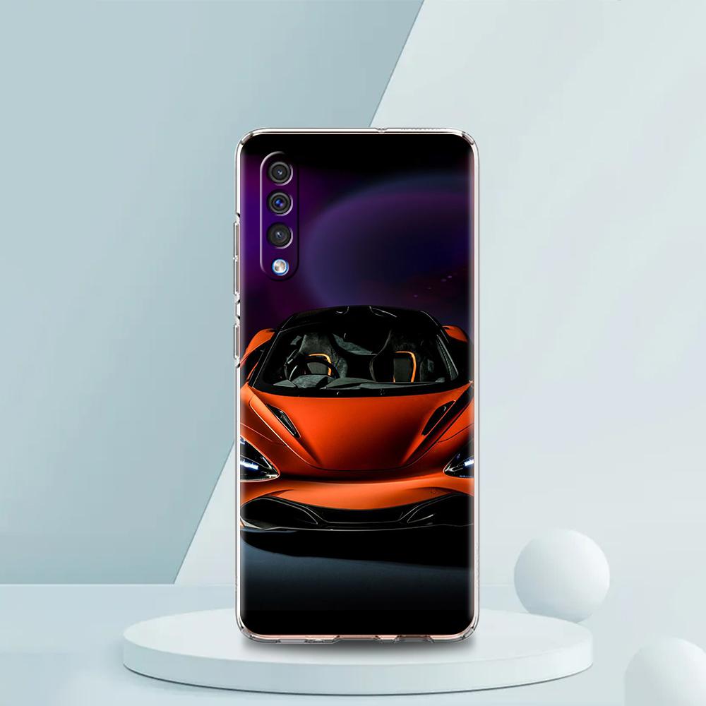 Новый прозрачный чехол для телефона в форме спортивного автомобиля для Samsung Galaxy A12 A22 A50 A70 A40 A10 A20 A30 A02 A03S A04, силиконовый корпус