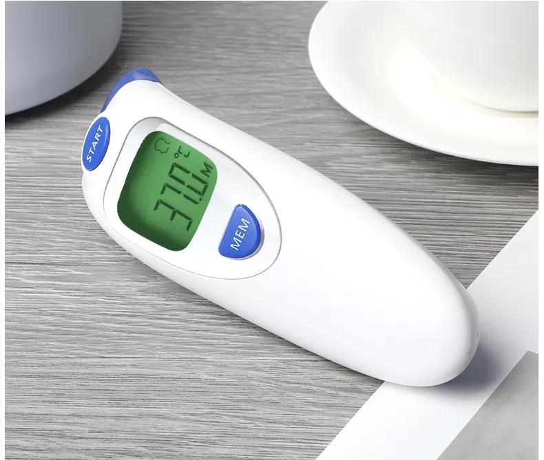 HUAAN 2 in 1 Ear and Forehead Infrared Digital Fever Thermometer Adults Baby Kids With Backlit LCD