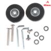 Od 40-54Mm Luggage Suitcase Replacement Wheels Repair Kit Axles Deluxe