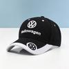 abcd1 Car Solid Color Hat Spring Summer Baseball Cap Sunshade Cap For Volkswagen VW Polo Passat B5 Golf 4 5 6 Tiguan Jetta CC Touran