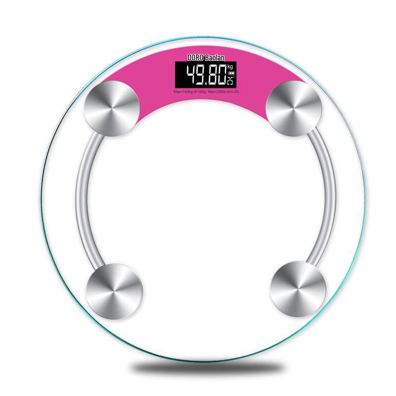 BORO Smart Round Electronic Body Weight Scale