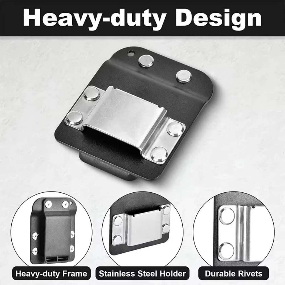 Компактный зажим для ремня для дрели, держатель для рулетки "свободные руки", подвесной зажим, зажим для ремня для электрической дрели