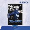 Аниме акриловая подставка, экшн-фигурка, игрушка Bluelock, ПВХ, лазерный настольный компьютер Bachira Kiyoshi Seiichi Seishiro Nagi Yoichi Isagi, модель подставки