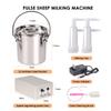 3L Electric Cow Goat Milking Machine Pulsating Electric Milking Machine Vacuum Pump Milker  Cows Goats Farm Tools