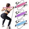 Ultimate Pilates Bar Set for Full-Body Fitness Elastic Resistance Rope Stick for Chest Expansion Back Training and Body Stretching