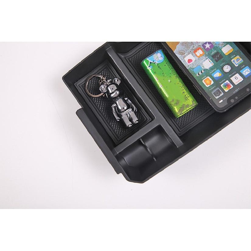 Подлокотник автомобиля из АБС-пластика, центральная консоль, ящик для хранения, лоток, чехол, подходит для Ford Ranger 2023, держатель, лоток, автомобильный органайзер