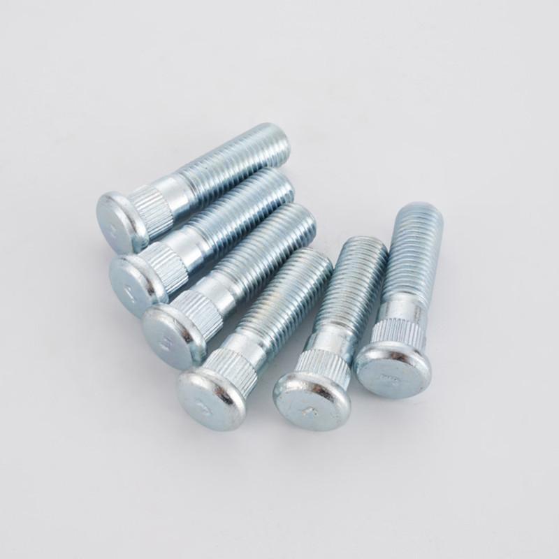 Car Wheel Bolts M12x1.5 48mm/43mm Length 12x 1.5mm Wheel Studs and a 12.3mm Knurl