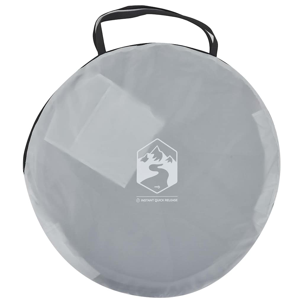 Beach Tent for 2 Persons Gray Pop Up Waterproof