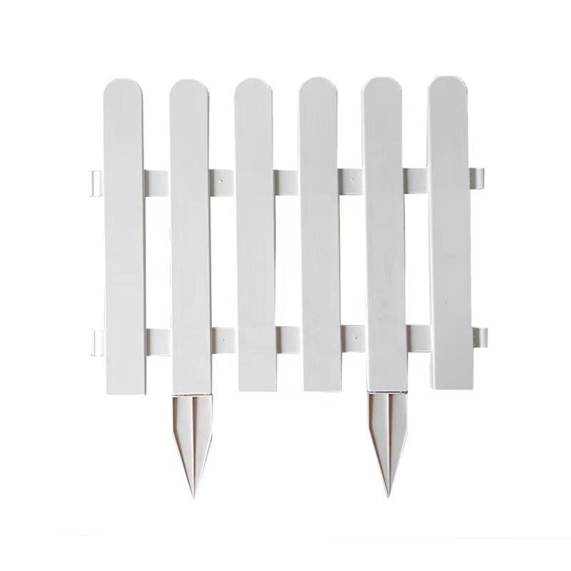 Пластиковый штакетник двойного назначения для сада, цветника, двора или школы