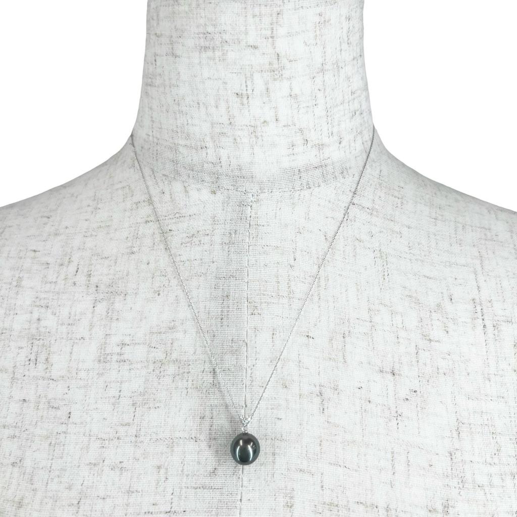 Necklace black Women Pearl used