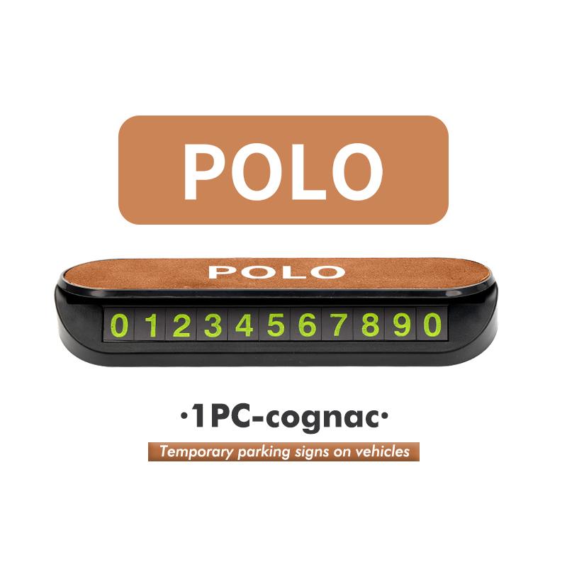 For Volkswagen VW Car Styling YKSE4U Temporary Parking Card Phone Number Card Plate mk6 CC B5 B6 B7 Golf 4 5 6 7 Scirocco Sagitar