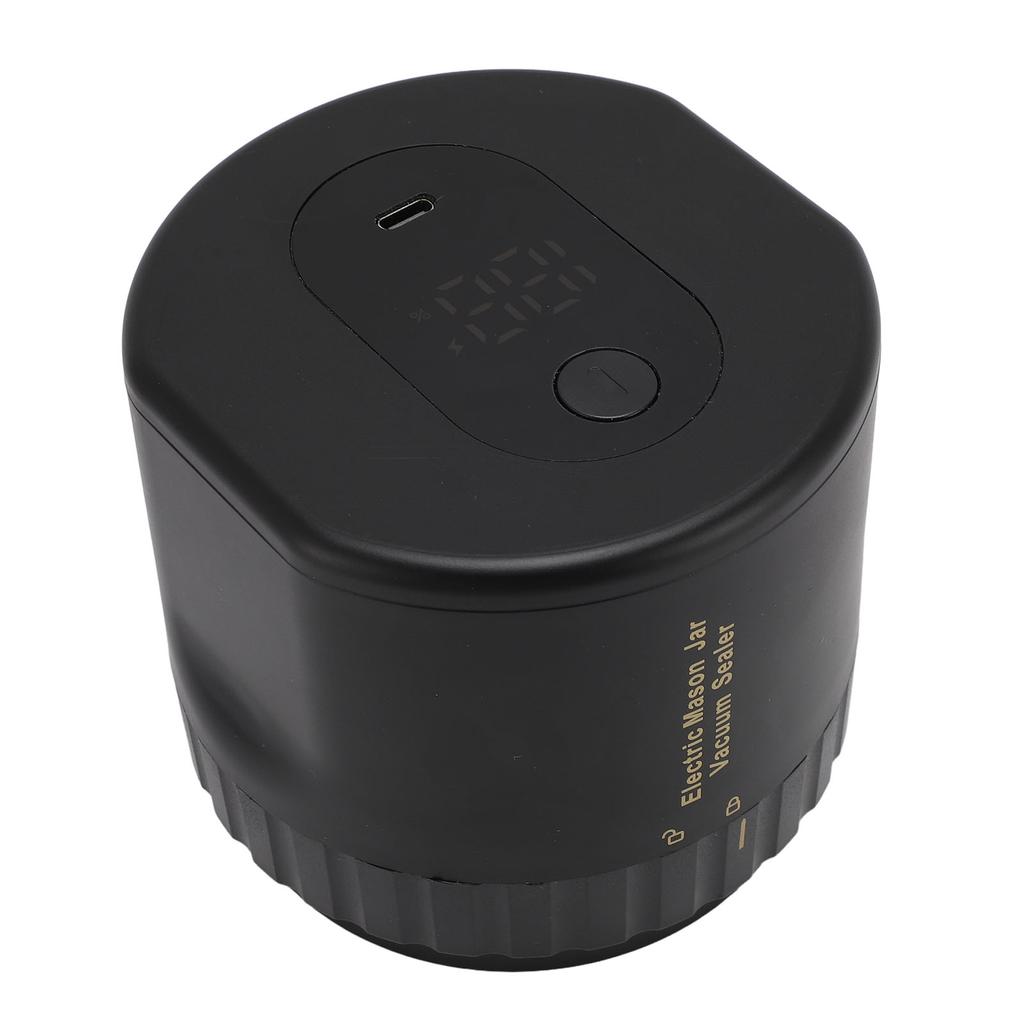 Набор вакуумного упаковщика для банок, перезаряжаемая электрическая машина для вакуумной запайки консервных банок с 10 крышками для