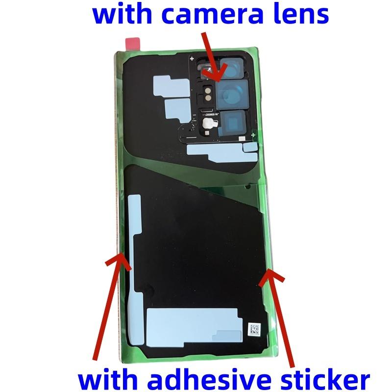 Back Glass battery cover for Samsung Galaxy Note20 Note20Ultra SM-N9810 N9860 N986U1 Housing Back Cover Repair Parts Door