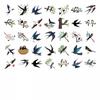 35pcs-50pcs Natural Birds Stickers Cartoon Nature Nature Decals Animal Stickers For Guitar Laptop Helmet Skateboard Guitar DIY