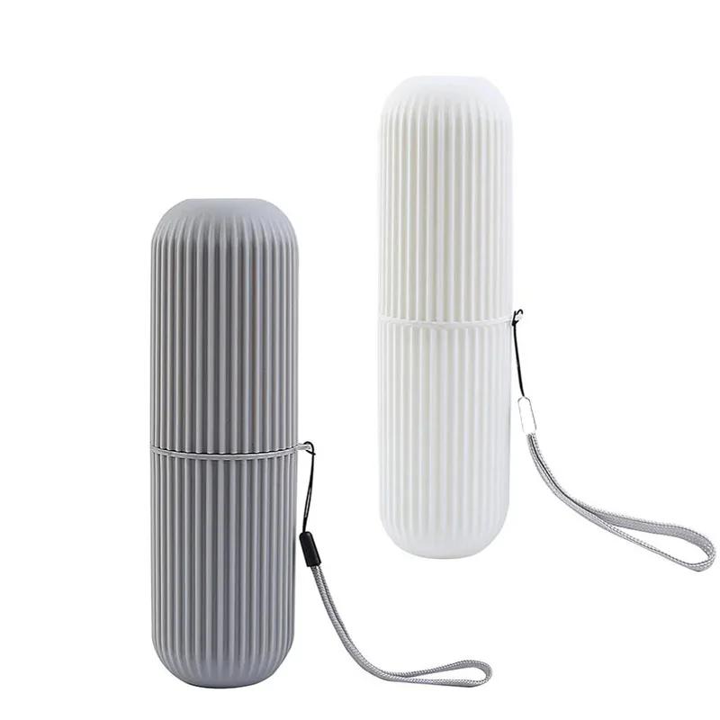 Дорожная портативная чашка для зубной щетки, держатель для зубной пасты в ванной комнате, чехол для хранения, коробка-органайзер, чашка для хранения туалетных принадлежностей, новый креативный