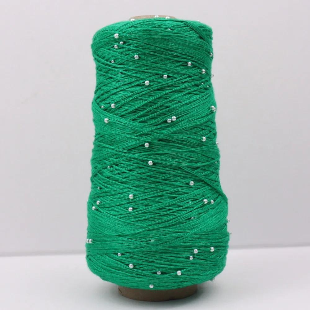 6 нитей мерсеризованного хлопка + жемчужная нить ручного плетения из чистого хлопка тонкая шерстяная нить для вязания крючком бисер своими руками ручного плетения