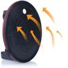 Rechargeable vacuum plate transfer cup with digital display