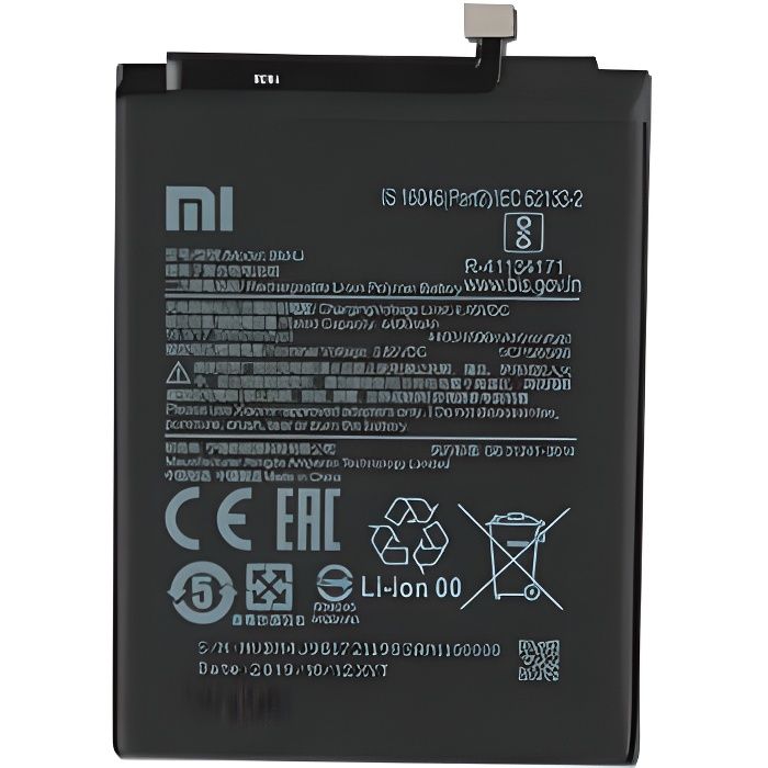 Batterie Originale Xiaomi Redmi Note 8 Pro (BM4J) 4500mAh