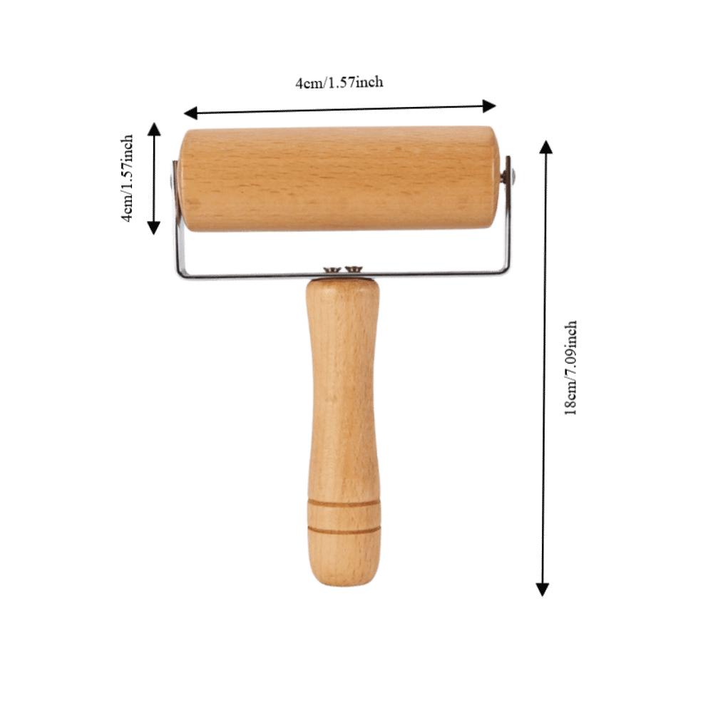Beech Wood Small Rolling Pin Food-Safe Pastry Roller Non Stick Rolling Pin Pizza Dumpling Pastry