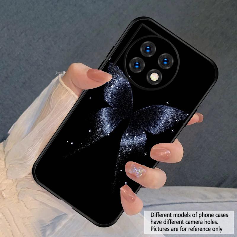 Белая бабочка Для Oneplus 8T 9 9R 10 Pro 11 12 13 13R 5G ACE 5 Nord2 4 CE 3 4 Lite N20 SE N200 силиконовый мягкий чехол для телефона