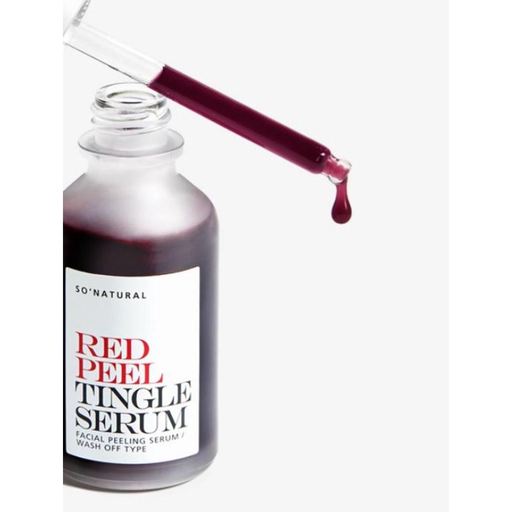 SO NATURAL Red Peel Tingle Serum, 35 мл, 2 шт.