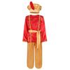 Aladdin Costume For Kids With Polyester Fabric For Stage Performance And Halloween Cosplay