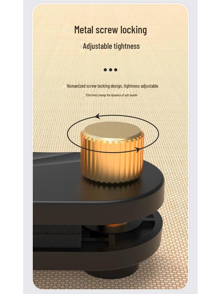 DBAO Acoustic Guitar String Silencer Pad - Mute & Protect for Quiet Play