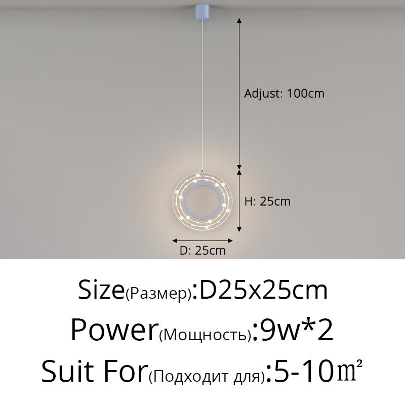 Светодиодный подвесной светильник для детской комнаты, прикроватный светильник, корпус, креативная мультяшная люстра для спальни, домашний декор, осветительные приборы