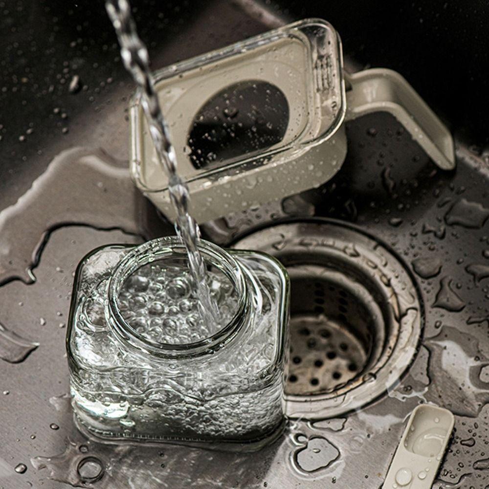 Пылезащитная банка для приправ, влагостойкий контейнер для сахара и соли, стеклянная коробка для приправ, кухонная