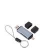 USB 3.0 Type-C Картридер из Алюминиевого Сплава Высокоскоростной Двухслотовый Картридер для Телефона Компьютера 4 в 1
