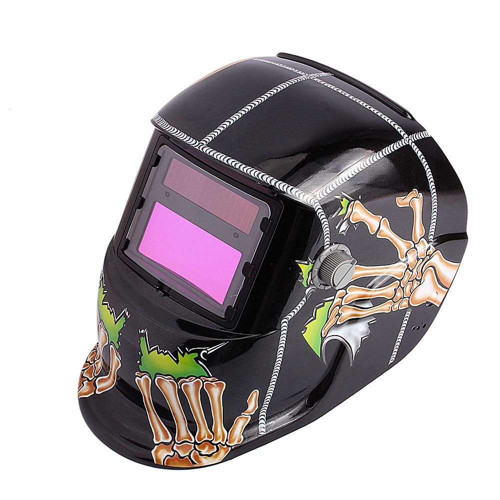 Auto Darkening Welding Helmet Welders Solar Powered Protective Gear
