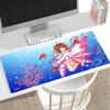 Large Mousepad Cardcaptor Sakura Anime Girl Gamer Gaming Mouse Pad Computer Accessories Keyboard Laptop Padmouse Speed D