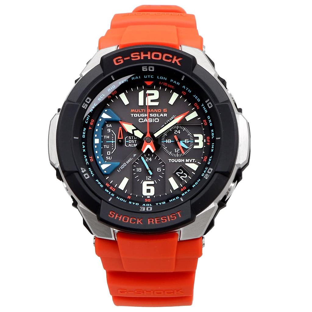 Часы CASIO Sky Cockpit с солнечной батареей как [Casio] Мужские [G-SHOCK] Радиоуправляемые GW-3000M-4A (Те же GW-3000M-4AJF) [Параллельный импорт]