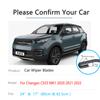 Для Changan CS55 MK1 2022, передние и задние щетки стеклоочистителя, резак для лобового стекла, детали двигателя для очистки окон UJ