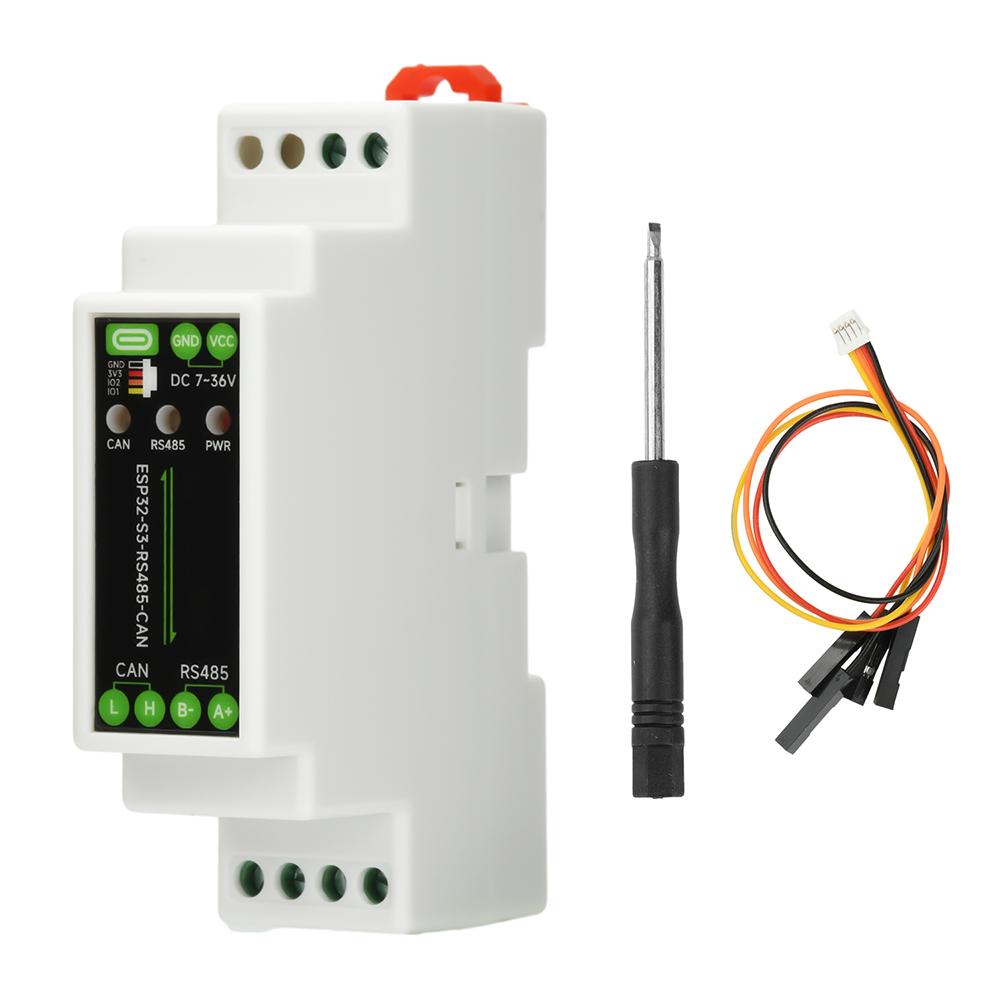 Rs485 Can Communicator ESP32-S3-RS485-CAN 1-Channel Wifi Bluetooth Relay Industrial Control Board Type C Interface